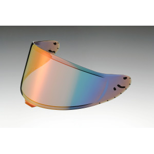 SHOEI CWR-F2 VISOR SPECTRA FIRE ORANGE (IRIDIUM / MIRROR) (STANDARD) - FITS X-SPR PRO AND NXR2