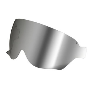 SHOEI CJ-3 VISOR SILVER SPECTRA IRIDIUM - FITS EX-ZERO & J.O. OPEN FACE