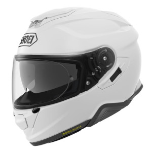 SHOEI GT-AIR II / SHOEI GT-AIR 2 WHITE GLOSS SOLID MOTORCYCLE HELMET