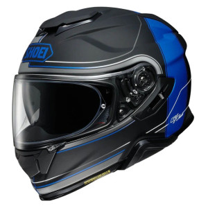 SHOEI GT-AIR II / SHOEI GT-AIR 2 CROSSBAR TC-10 MATT BLUE TC10 MOTORCYCLE HELMET