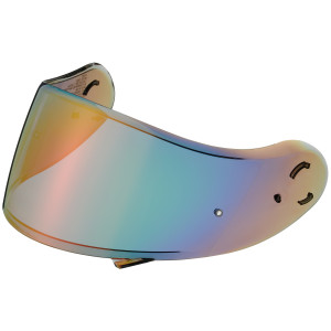 SHOEI HELMET VISOR CNS-3 < FIRE ORANGE SPECTRA RAINBOW IRIDIUM > FITS NEOTEC2 / NEOTEC 2 / NEOTEC II