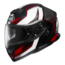 SHOEI NEOTEC 3 SPORTS TOURING MODULAR MOTORCYCLE HELMET WITH INTERNAL DARK VISOR < GRASP TC-5 BLACK / RED / WHITE / GREY / GRAY >