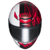 SHOEI NXR2 < BEAUT TC-1 TC1 HALF THE HELMET IS BLACK RED WHITE > MOTORCYCLE ROAD RACE HELMET PRE-ORDER /// ETA: OCTOBER 2024