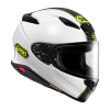 SHOEI NXR2 < BEAUT TC-3 TC3 HALF THE HELMET IS BLACK FLURO YELLOW WHITE > MOTORCYCLE ROAD RACE HELMET PRE-ORDER /// ETA: OCTOBER 2024