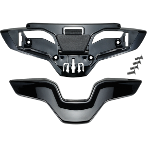 SHOEI NXR2 (NXR 2) SPARE PART < NXR2 LOWER AIR INTAKE CHIN VENT IN GLOSS BLACK >