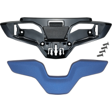 SHOEI NXR2 (NXR 2) SPARE PART < NXR2 LOWER AIR INTAKE CHIN VENT IN MATTE BLUE METALLIC >