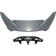 SHOEI NXR2 (NXR 2) SPARE PART < NXR2 TOP AIR OUTLET EXHAUST VENT IN BASALT GREY >