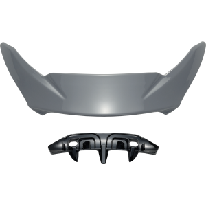 SHOEI NXR2 (NXR 2) SPARE PART < NXR2 TOP AIR OUTLET EXHAUST VENT IN BASALT GREY >