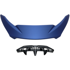 SHOEI NXR2 (NXR 2) SPARE PART < NXR2 TOP AIR OUTLET EXHAUST VENT IN MATTE BLUE METALLIC >