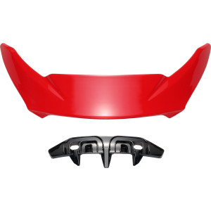 SHOEI NXR2 (NXR 2) SPARE PART < NXR2 TOP AIR OUTLET EXHAUST VENT IN SHINE RED >