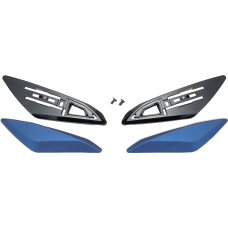 SHOEI NXR2 (NXR 2) SPARE PART < NXR2 UPPER AIR INTAKE FOREHEAD VENT IN MATTE BLUE METALLIC >