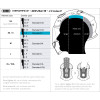 SHOEI CENTER PAD S9 (STD SIZE SMALL) TYPE-Q - FITS (NEO3/GT3/JCR3) NEOTEC 3 - GT-AIR 3 - J-CRUISE 3 HELMET TOP LINER