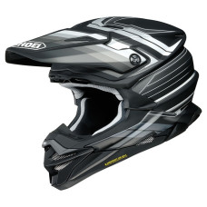 SHOEI VFX-WR "PINNACLE TC-5 BLACK GREY WHITE GRAY" OFF ROAD MX DIRT BIKE MOTORCYCLE HELMET