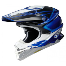 SHOEI VFX-WR06 "JAMMER TC-2 BLUE BLACK WHITE" OFF ROAD MX DIRT BIKE MOTORCYCLE HELMET