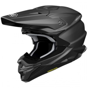 SHOEI VFX-WR06 "MATT BLACK" OFF ROAD MX DIRT BIKE MOTORCYCLE HELMET