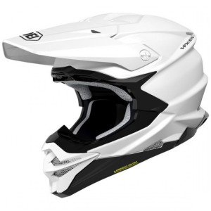 SHOEI VFX-WR06 "WHITE" OFF ROAD MX DIRT BIKE MOTORCYCLE HELMET