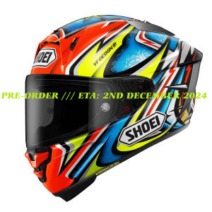 SHOEI X-SPR PRO (XSPR PRO) HELMET DAIJIRO TC-1 TC1 DAIJIRO KATO REPLICA < RED / BLUE / YELLOW > PRE-ORDER /// ETA: 2ND DECEMBER 2024