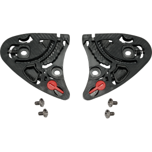 SHOEI BASE PLATE SET WITH SCREWS FOR CWR-F2 AND CWR-F2R VISORS - FITS X-SPR PRO HELMETS