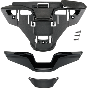 SHOEI X-SPR PRO (X-15) SPARE PART < X-SPR PRO LOWER AIR INTAKE IN GLOSS BLACK > CHIN VENT