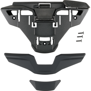 SHOEI X-SPR PRO (X-15) SPARE PART < X-SPR PRO LOWER AIR INTAKE IN MATTE BLACK > CHIN VENT