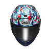 SHOEI X-SPR PRO (XSPR PRO) HELMET MARC MARQUEZ BARCELONA TC-10 < BLUE / WHITE / TEAL / RED / MOSAIC TC10 >