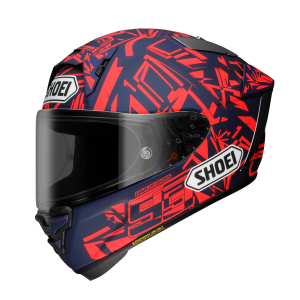 SHOEI X-SPR PRO (XSPR PRO) HELMET MARC MARQUEZ DAZZLE TC-10 < BLUE / RED > TC10 >