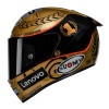 SUOMY SR-GP RACING - FRANCESCO “PECCO” BAGNAIA < GOLD LIMITED EDITION > WORLD CHAMPION HELMET 2021 NUMBER 1084 of 1163 WORLD WIDE