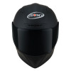 SUOMY TRACK-1 - MATTE BLACK < SOLID BLACK > MOTORCYCLE HELMET