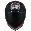 SUOMY TRACK-1 - NINETY SEVEN 97 < GUNMETAL RED / BLACK > MOTORCYCLE HELMET