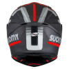 SUOMY TRACK-1 - NINETY SEVEN 97 < GUNMETAL RED / BLACK > MOTORCYCLE HELMET