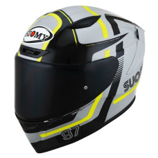 SUOMY TRACK-1 - NINETY SEVEN 97 < NARDO GREY BLACK YELLOW > MOTORCYCLE HELMET