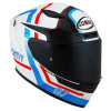 SUOMY TRACK-1 - NINETY SEVEN 97 < WHITE / RED / BLUE > MOTORCYCLE HELMET