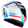 SUOMY TRACK-1 - NINETY SEVEN 97 < WHITE / RED / BLUE > MOTORCYCLE HELMET