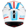 SUOMY TRACK-1 - NINETY SEVEN 97 < WHITE / RED / BLUE > MOTORCYCLE HELMET