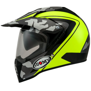 SUOMY MX TOURER - Desert Matt Yellow Fluro