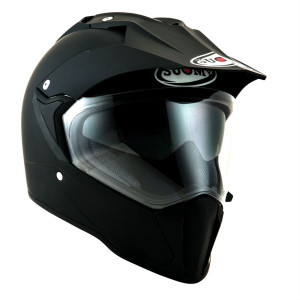 SUOMY MX TOURER - Plain Matt Black Solid