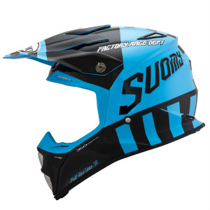 SUOMY MX SPEED - Full Gas Cyan Blue Helmet