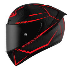 SUOMY SR-GP RACING - Carbon Supersonic Matt Black Red